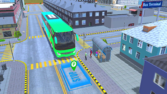 City Bus Driving Games 3D